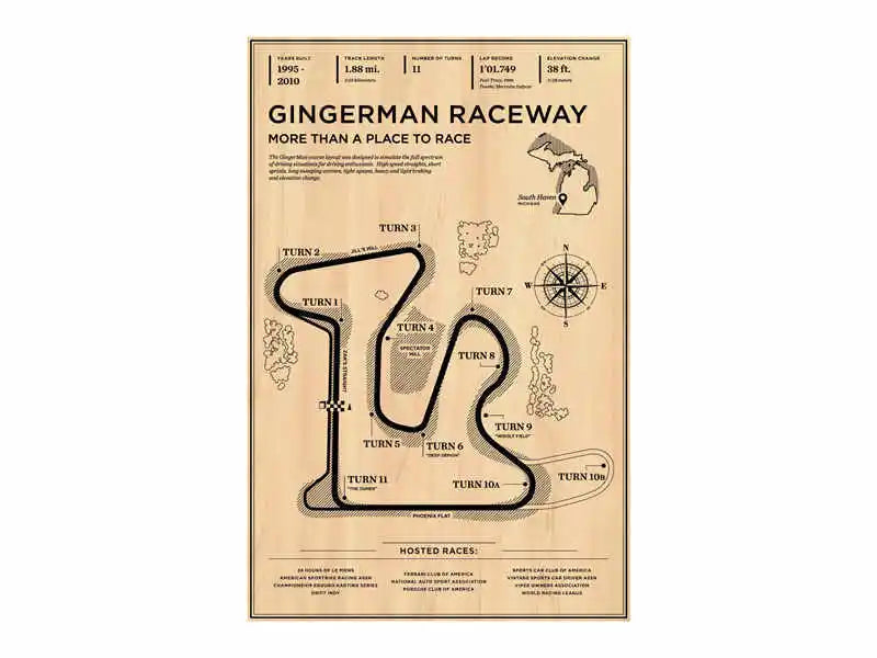 DecorBites™ Monaco Grand Prix F1 Racing Poster Art
