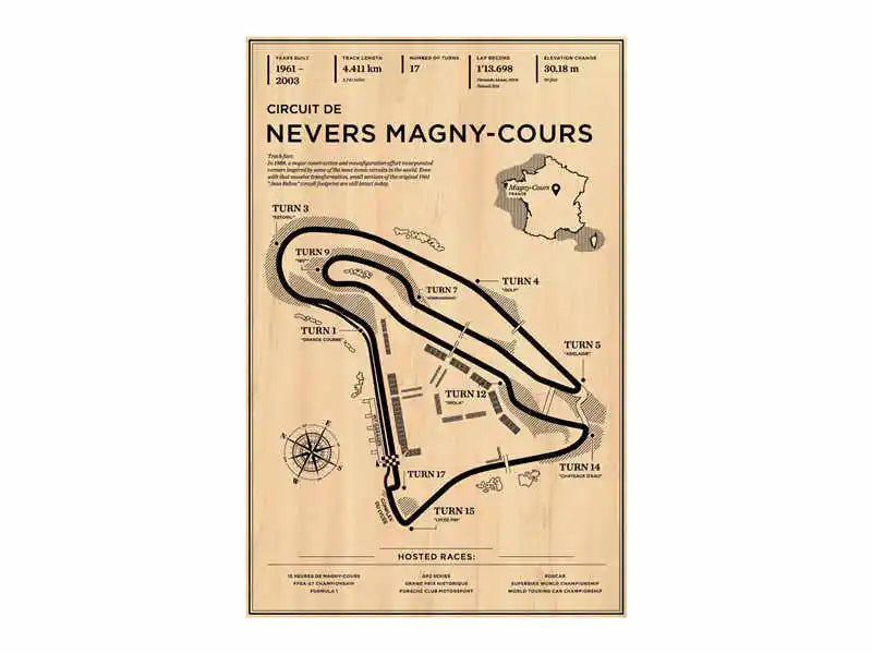 DecorBites™ Monaco Grand Prix F1 Racing Poster Art