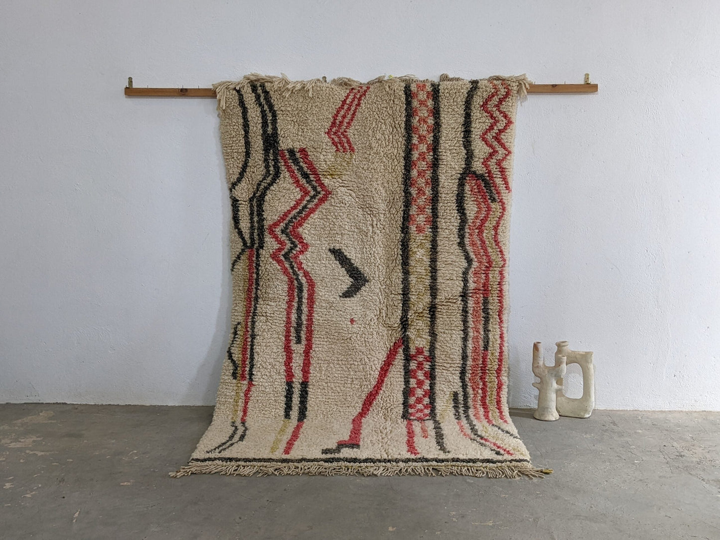 DecorBites™ Moroccan Handmade Traditional Azilal Rug 250 X 155 Cm
