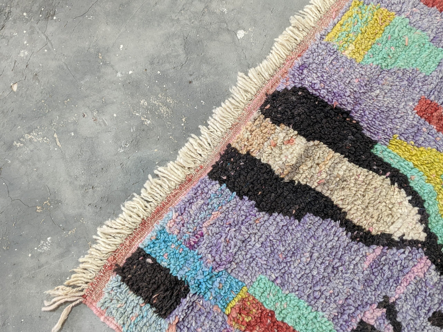 DecorBites™ Moroccan Handmade Traditional Azilal Rug 252 X 146 Cm