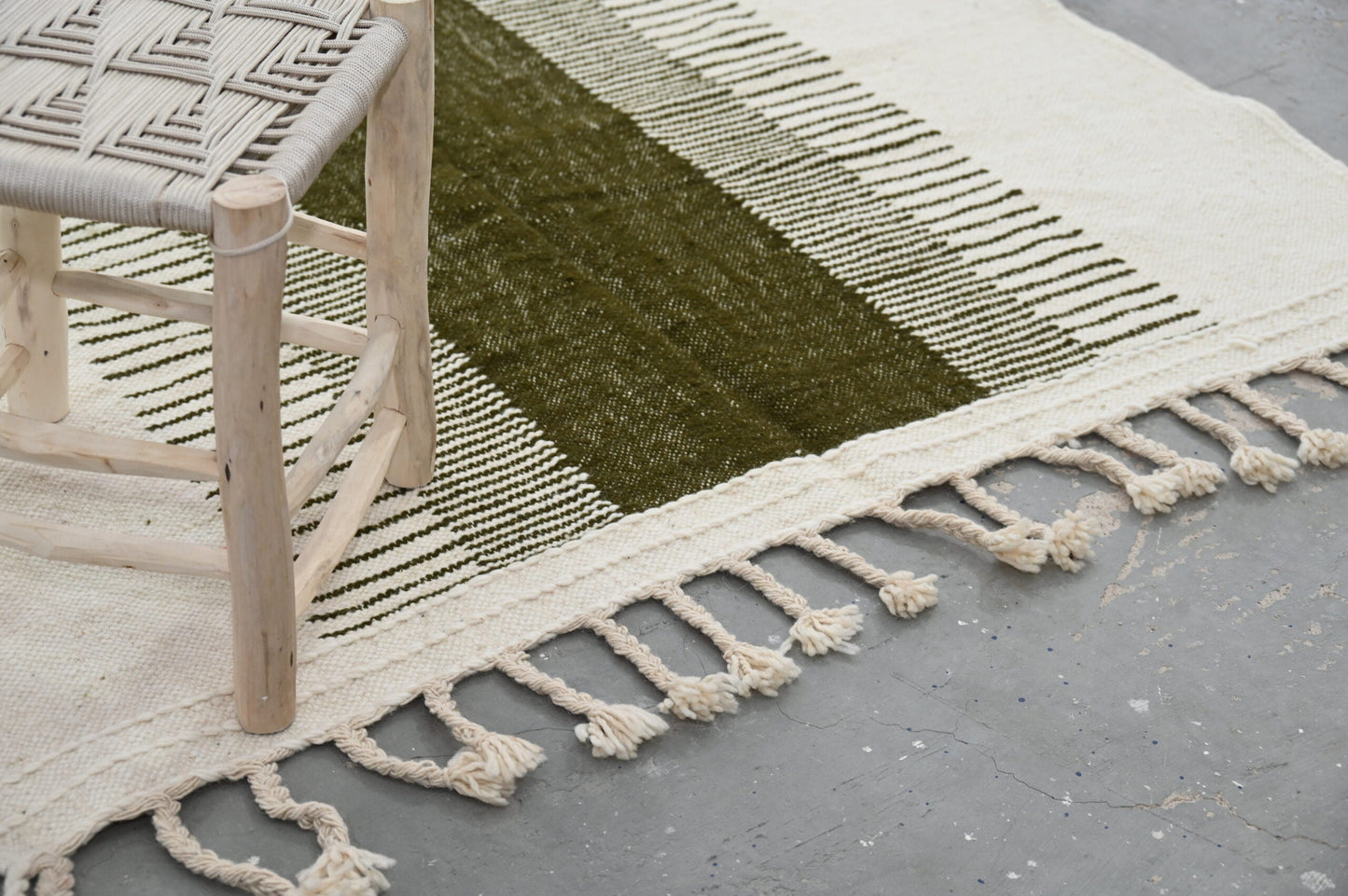 DecorBites™ Moroccan Handmade Traditional Azilal Rug 253 X 145 Cm