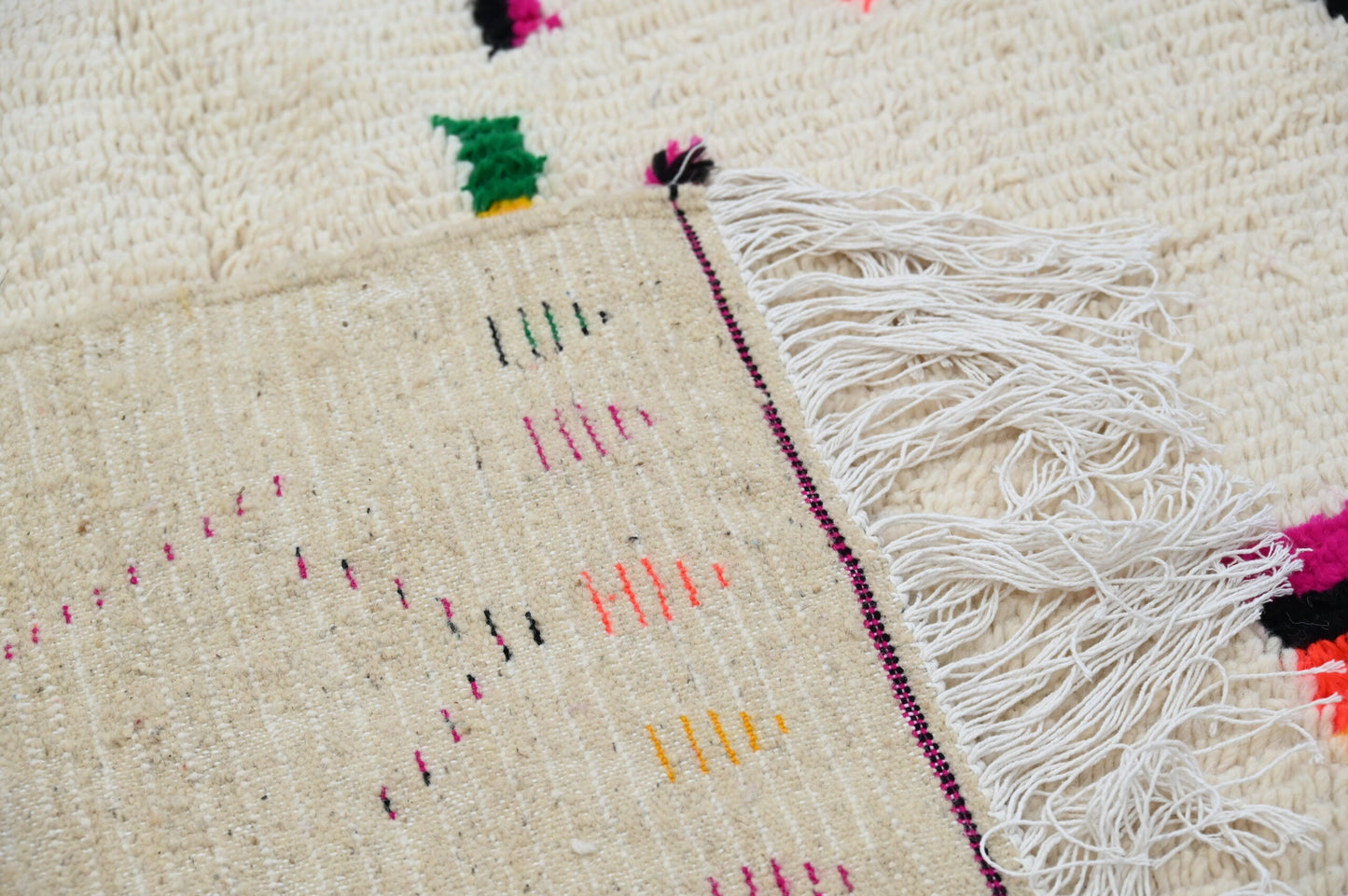 DecorBites™ Moroccan Handmade Traditional Azilal Rug 260 X 148 Cm