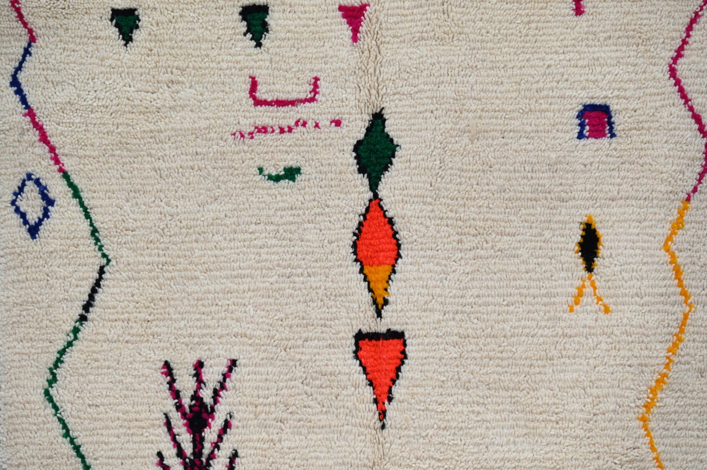 DecorBites™ Moroccan Handmade Traditional Azilal Rug 260 X 148 Cm