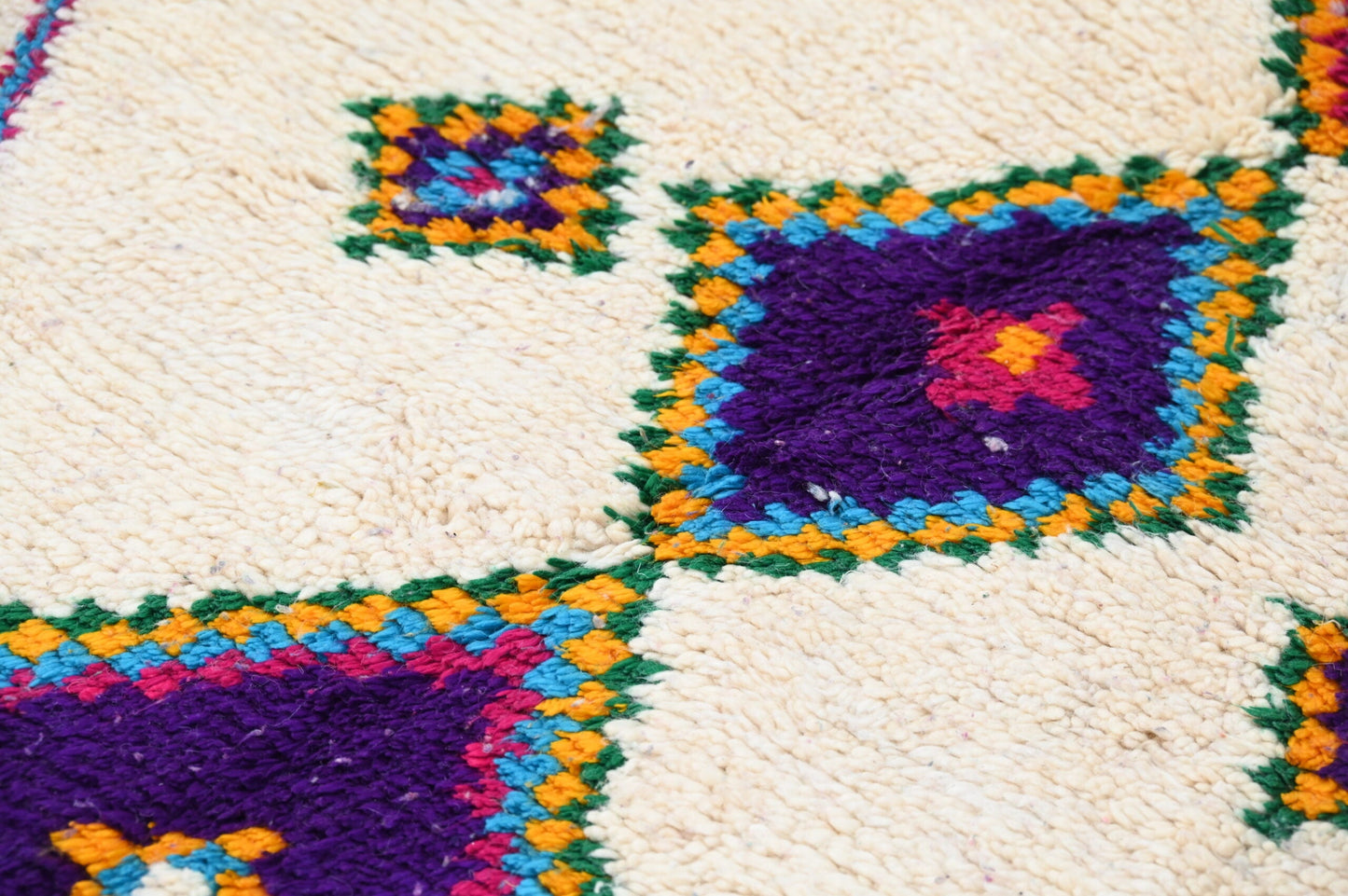 DecorBites™ Moroccan Handmade Traditional Azilal Rug 262 X 147 Cm