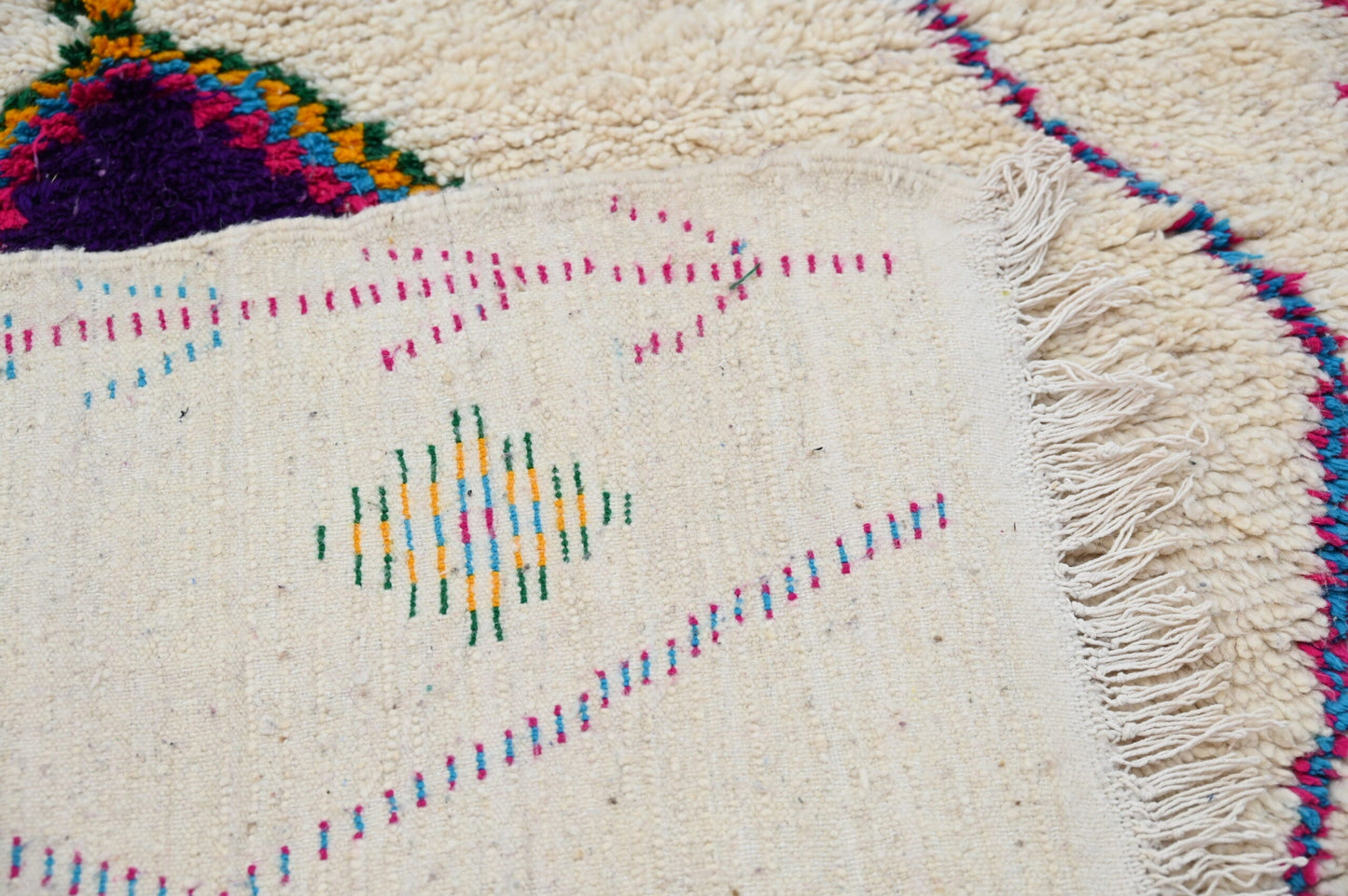 DecorBites™ Moroccan Handmade Traditional Azilal Rug 262 X 147 Cm