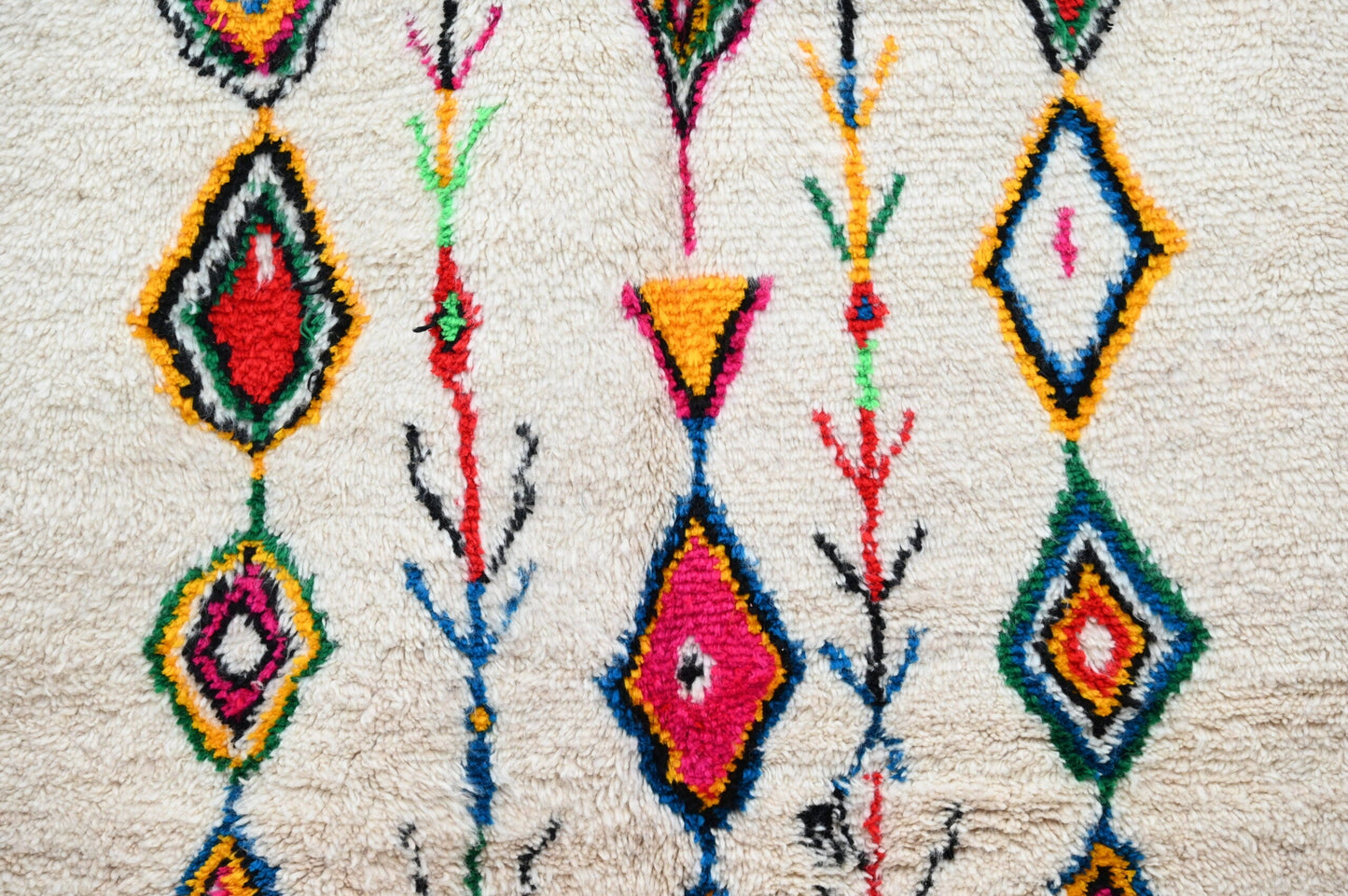 DecorBites™ Moroccan Handmade Traditional Azilal Rug 262 X 157 Cm