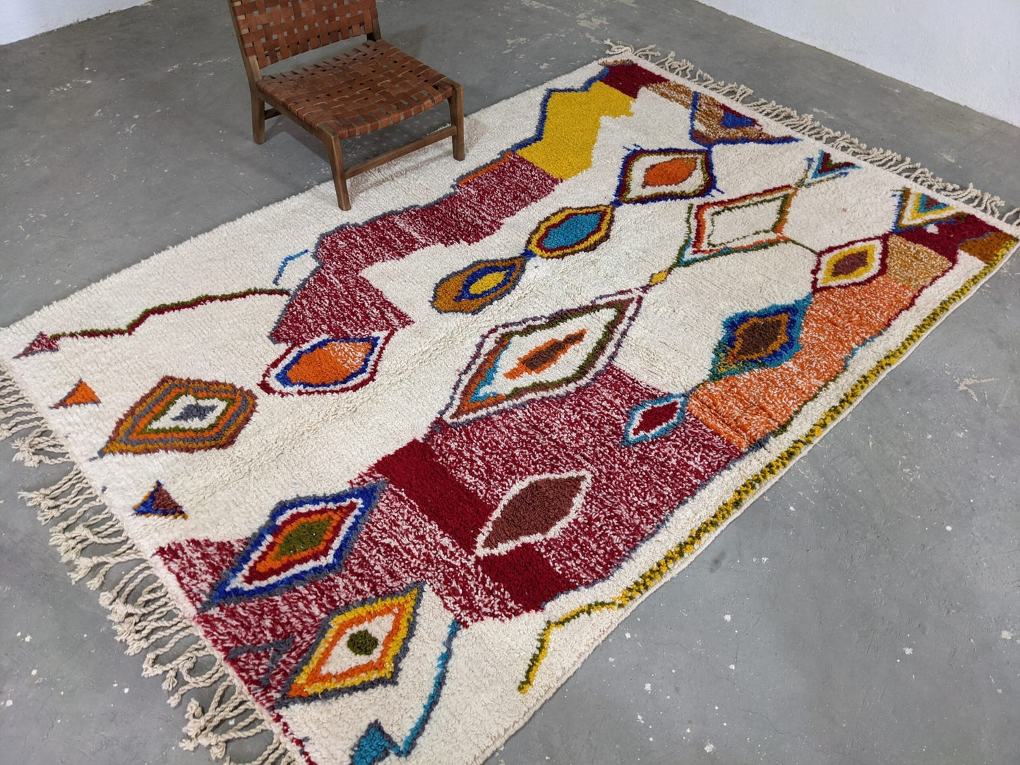 DecorBites™ Moroccan Handmade Traditional Azilal Rug 310 X 208 Cm