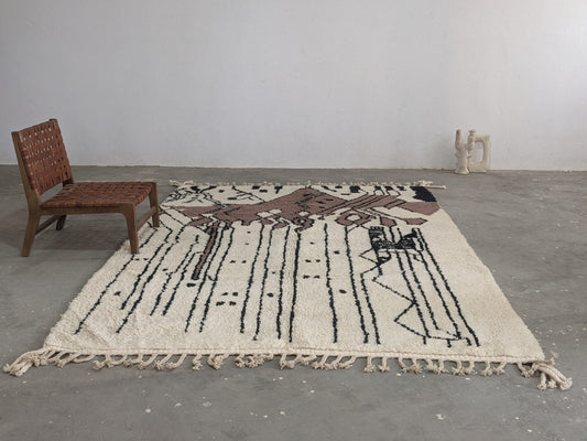 DecorBites™ Moroccan Handmade Traditional Azilal Rug 317 X 215 Cm