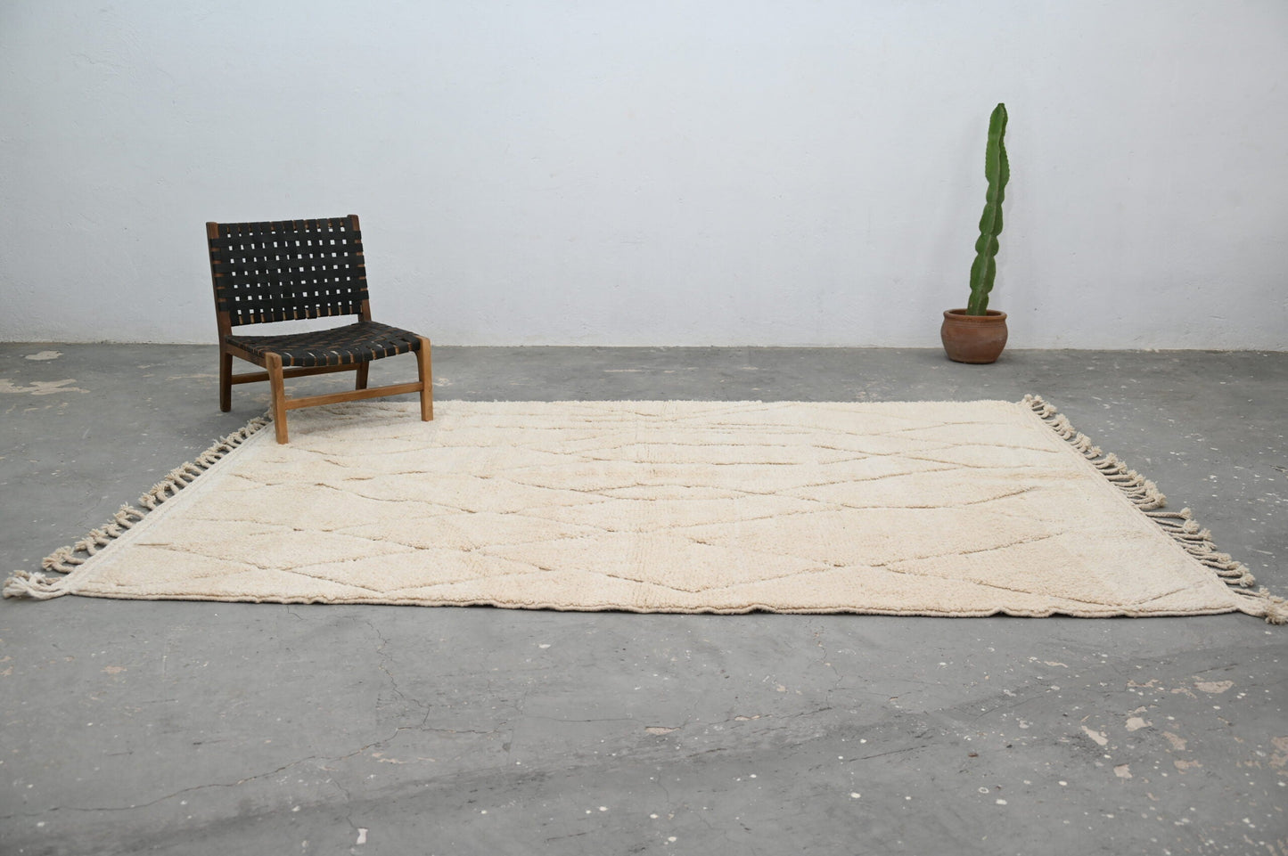 DecorBites™ Moroccan Handmade Traditional Beni Ouarain Rug 300 X 211 Cm