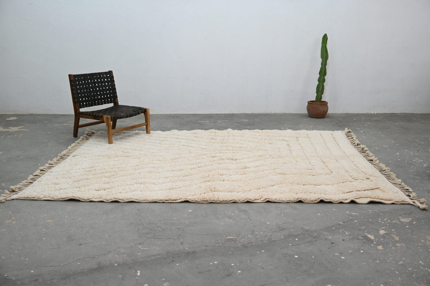 DecorBites™ Moroccan Handmade Traditional Beni Ouarain Rug 300 X 217 Cm