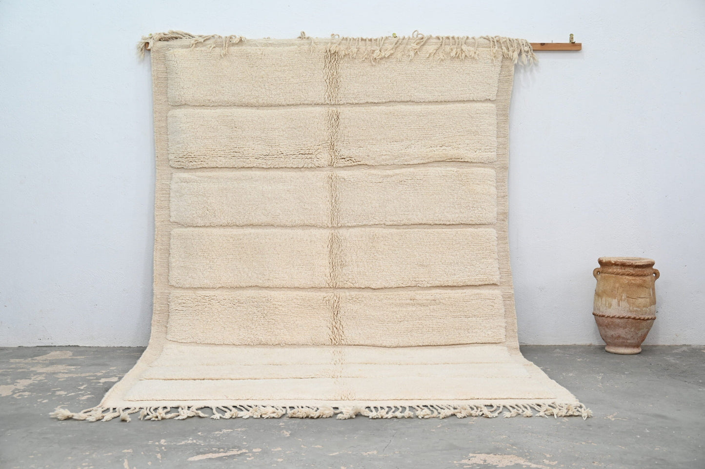DecorBites™ Moroccan Handmade Traditional Beni Ouarain Rug 303 X 205 Cm