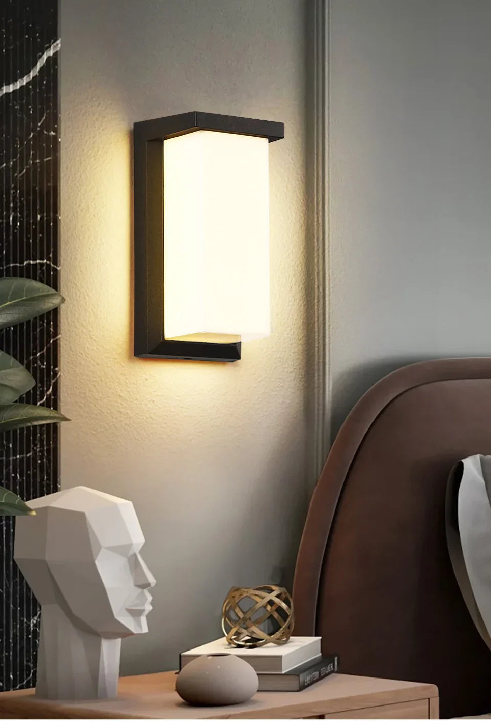 DecorBites™ Motion Sensor Outdoor Wall Light - Waterproof, Modern