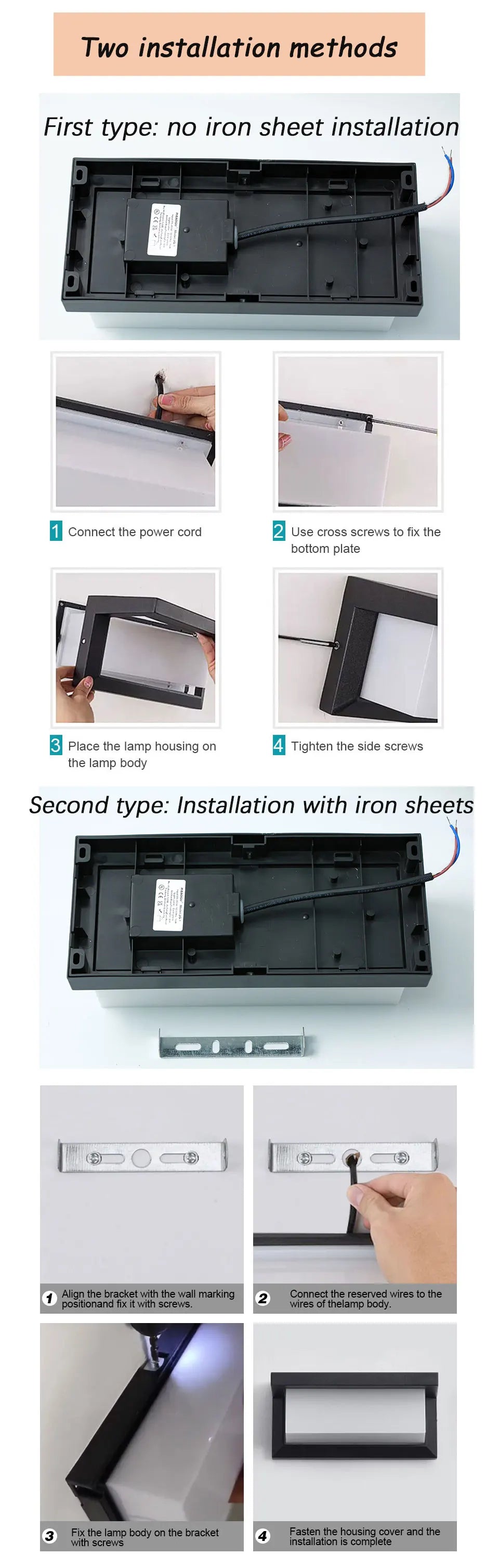 DecorBites™ Motion Sensor Outdoor Wall Light - Waterproof, Modern