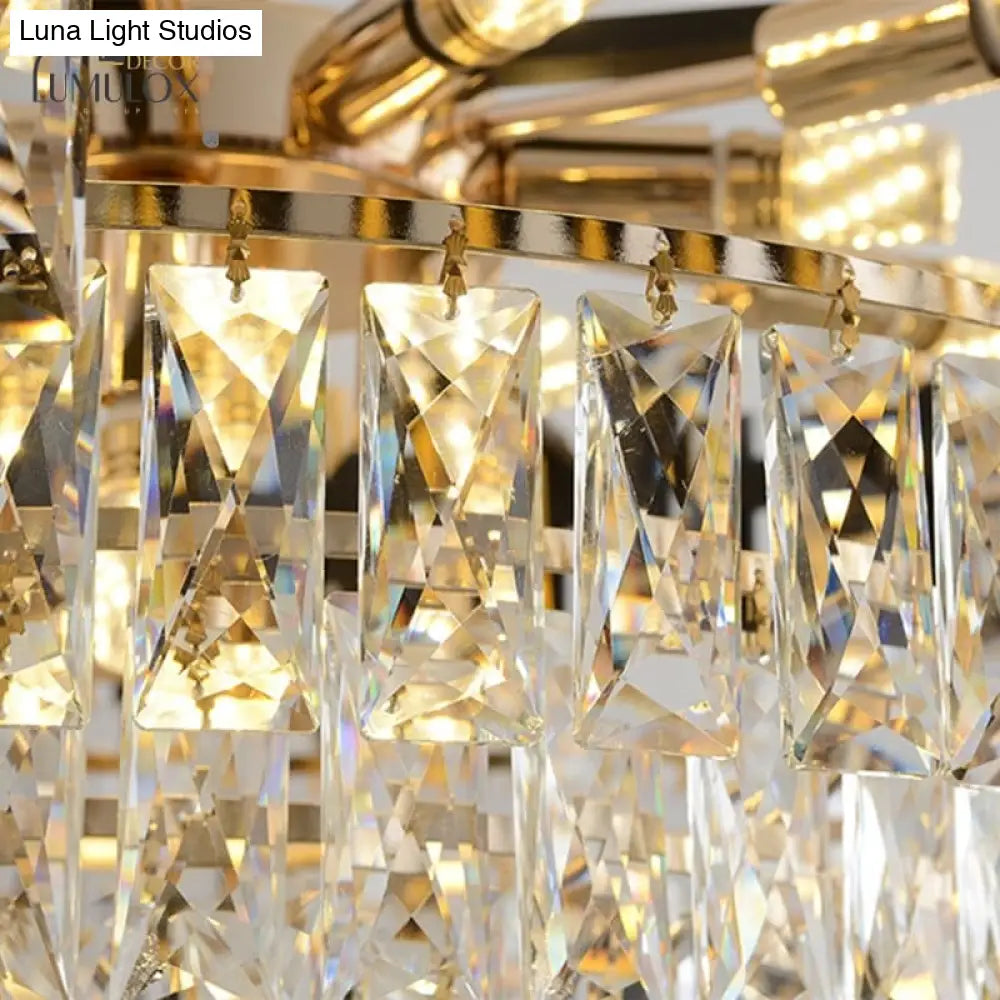 DecorBites™ Nebra-  Luxury K9 Crystal Chandeliers