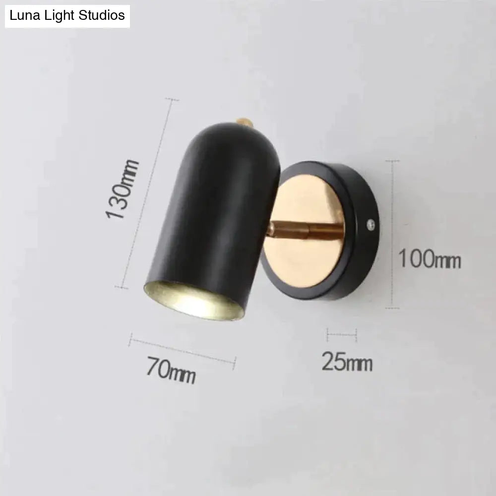 DecorBites™ Nell  Industrial LED Wall Sconce