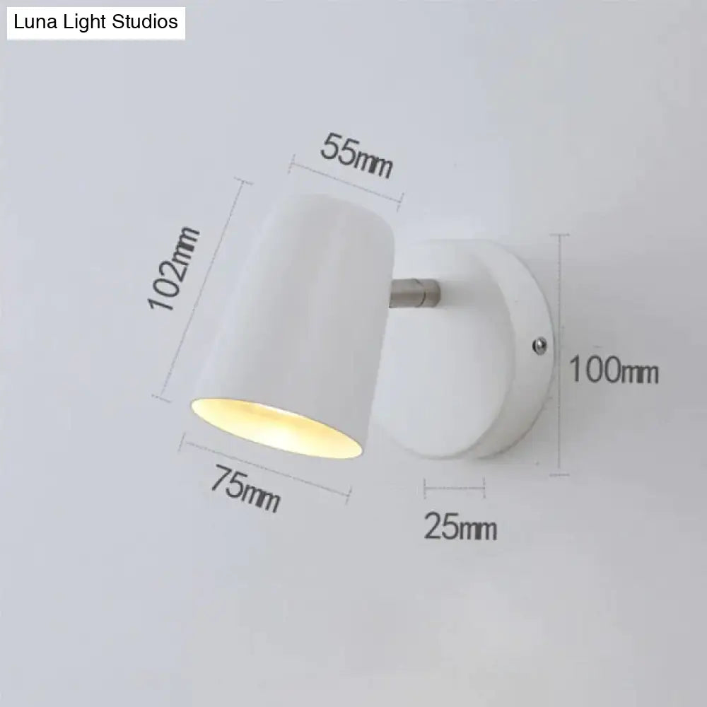 DecorBites™ Nell  Industrial LED Wall Sconce