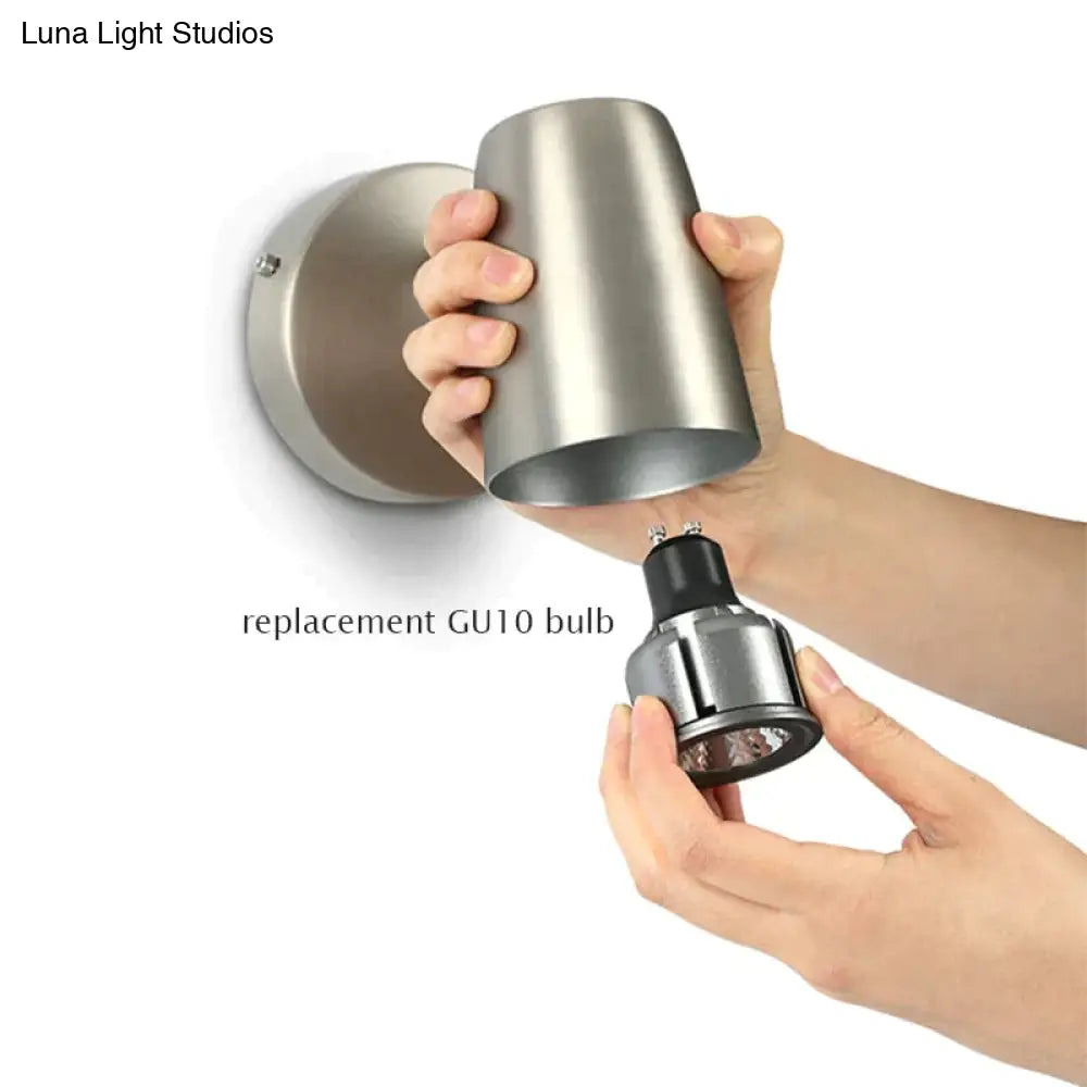 DecorBites™ Nell  Industrial LED Wall Sconce
