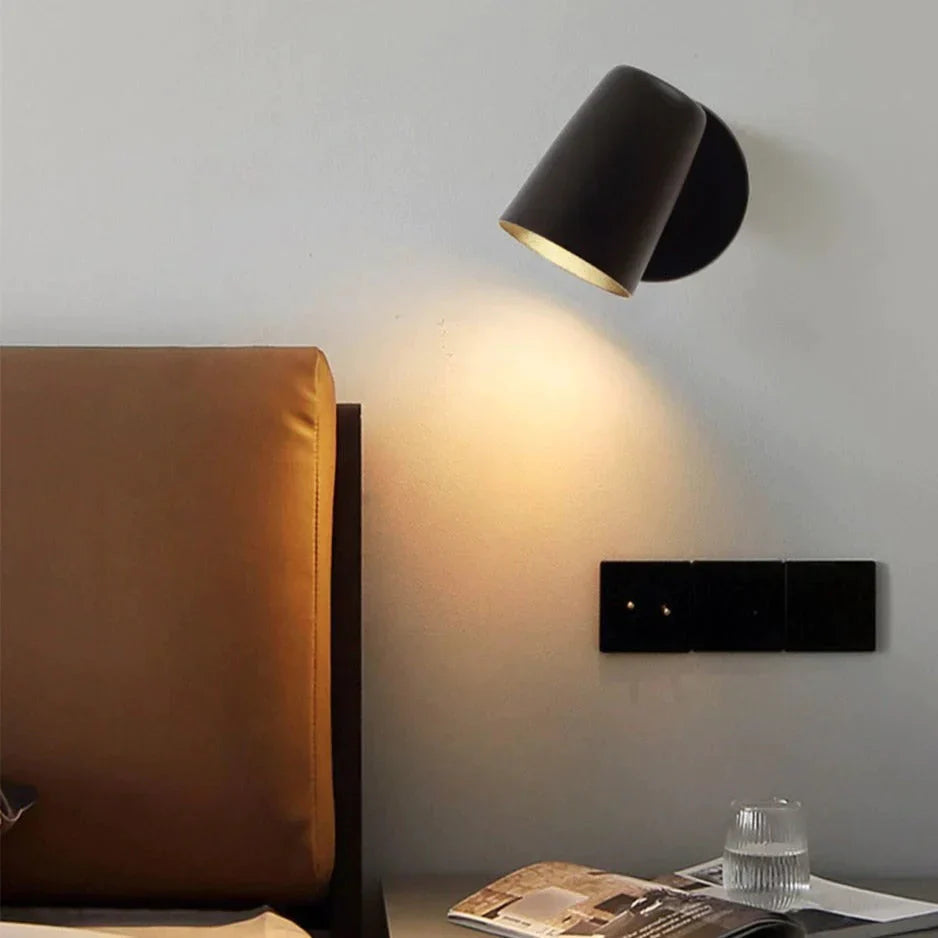DecorBites™ Nell  Industrial LED Wall Sconce