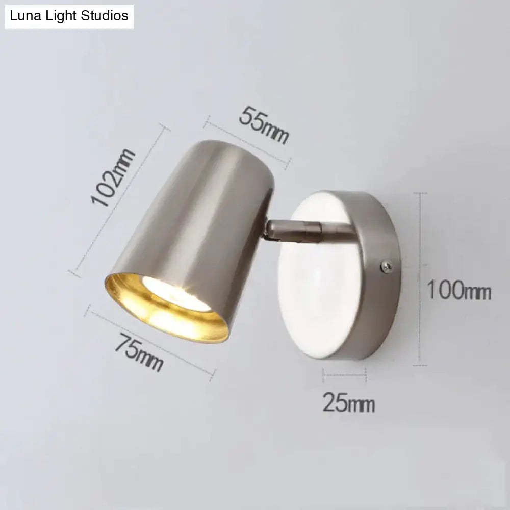 DecorBites™ Nell  Industrial LED Wall Sconce