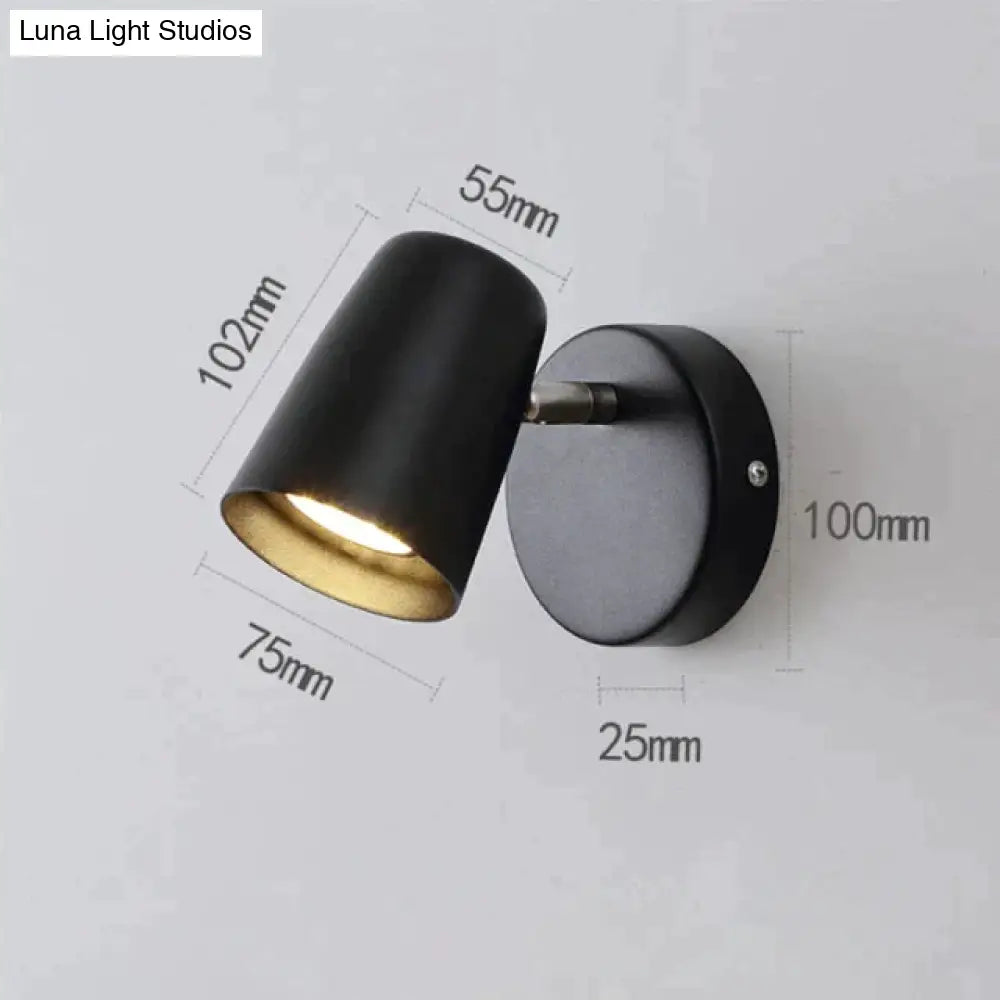 DecorBites™ Nell  Industrial LED Wall Sconce