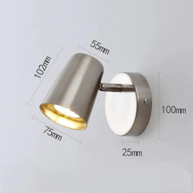 DecorBites™ Nell  Industrial LED Wall Sconce
