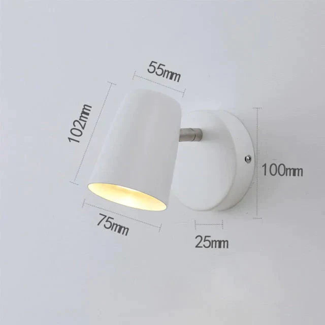 DecorBites™ Nell  Industrial LED Wall Sconce