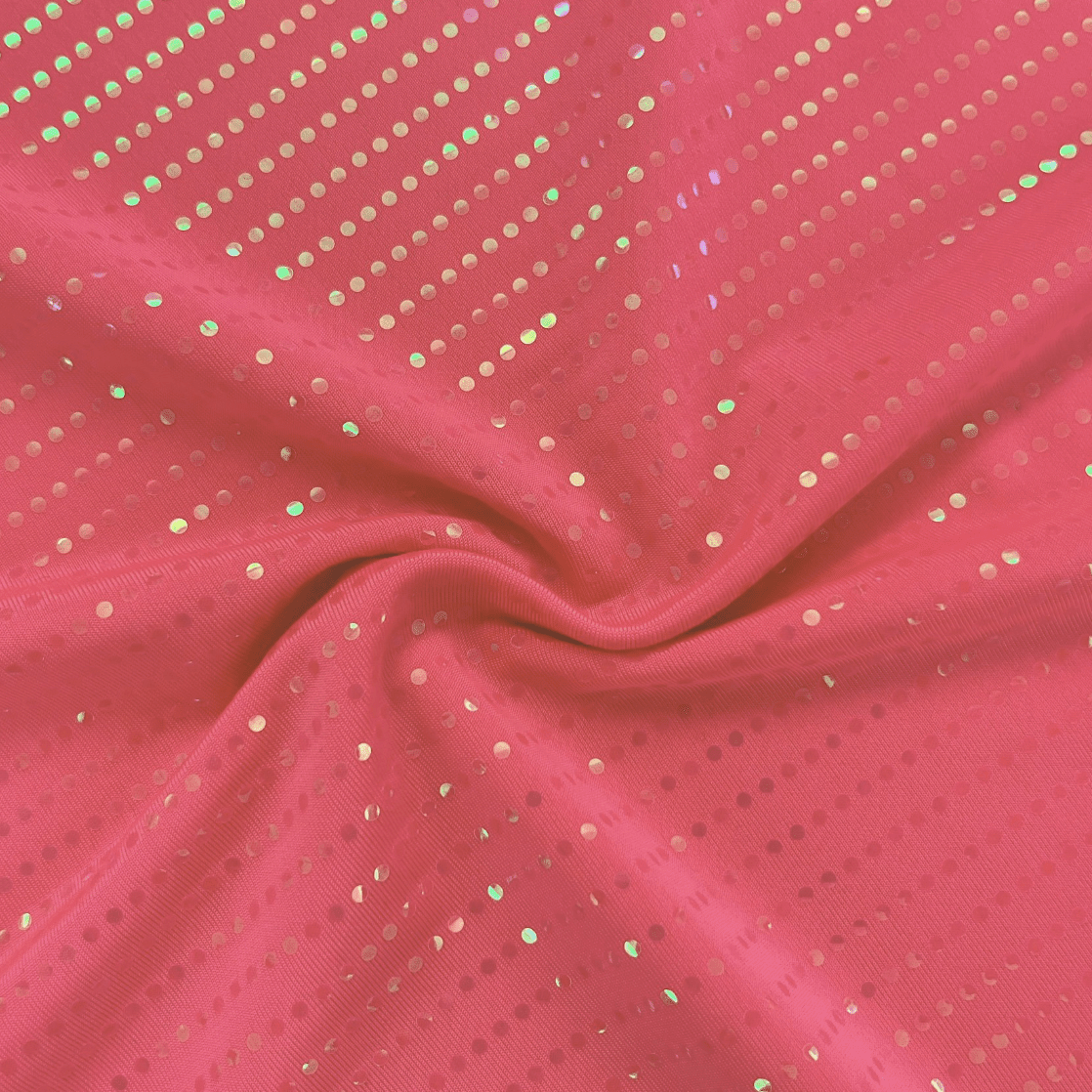 Waterfall on Polyester Spandex Fabric | Blue Moon Fabrics