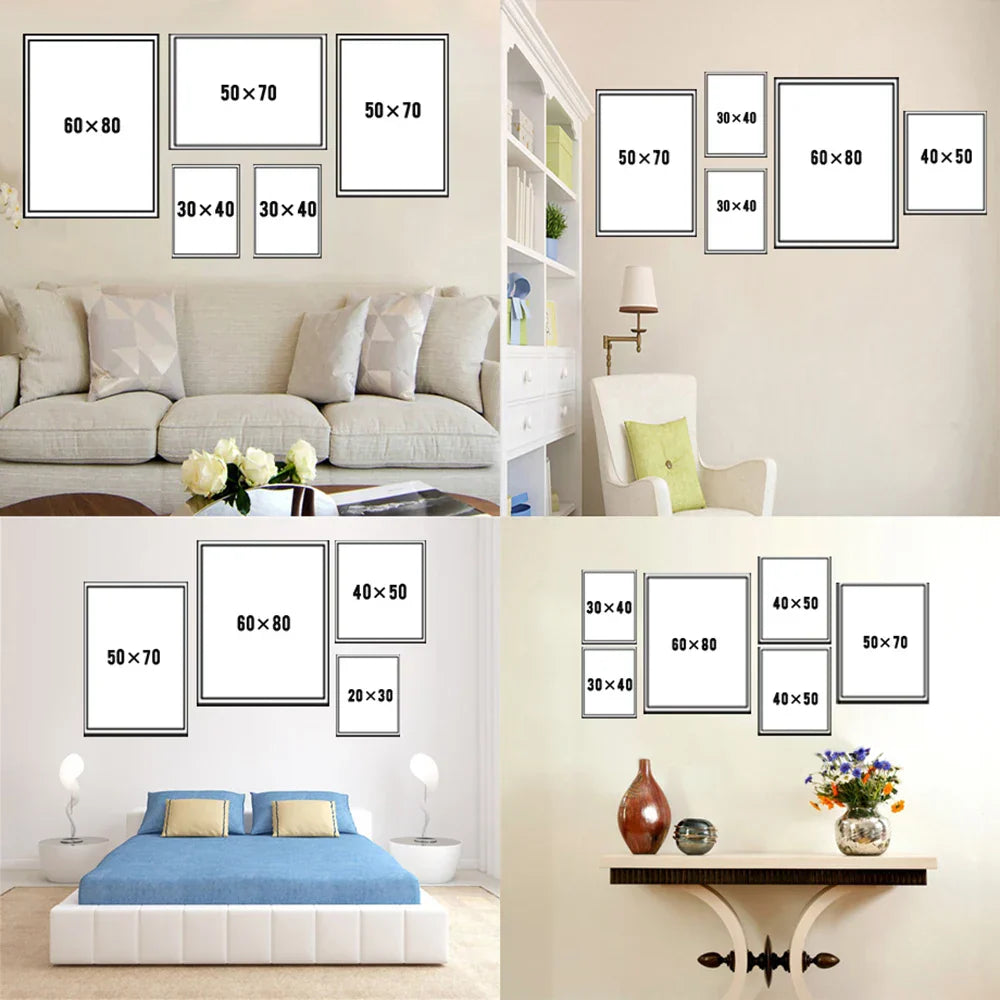 DecorBites™ Neon Sports Stars Wall Art Print