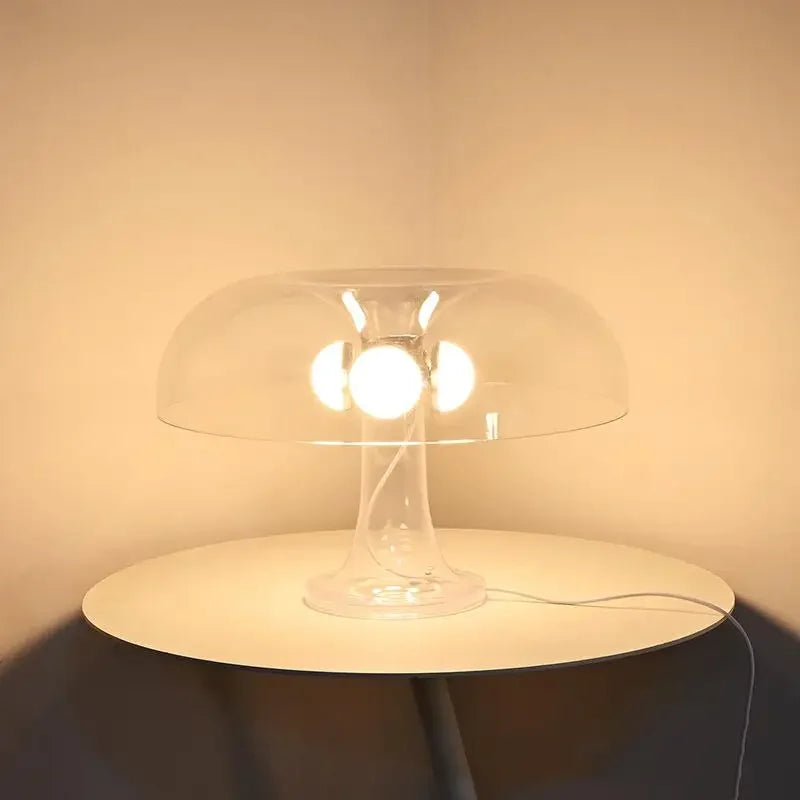 DecorBites™ New Led Mushroom Table Lamp for Hotel Bedroom Bedside Living Room Decoration Lighting Modern Minimalist Creativity Desk Lights
