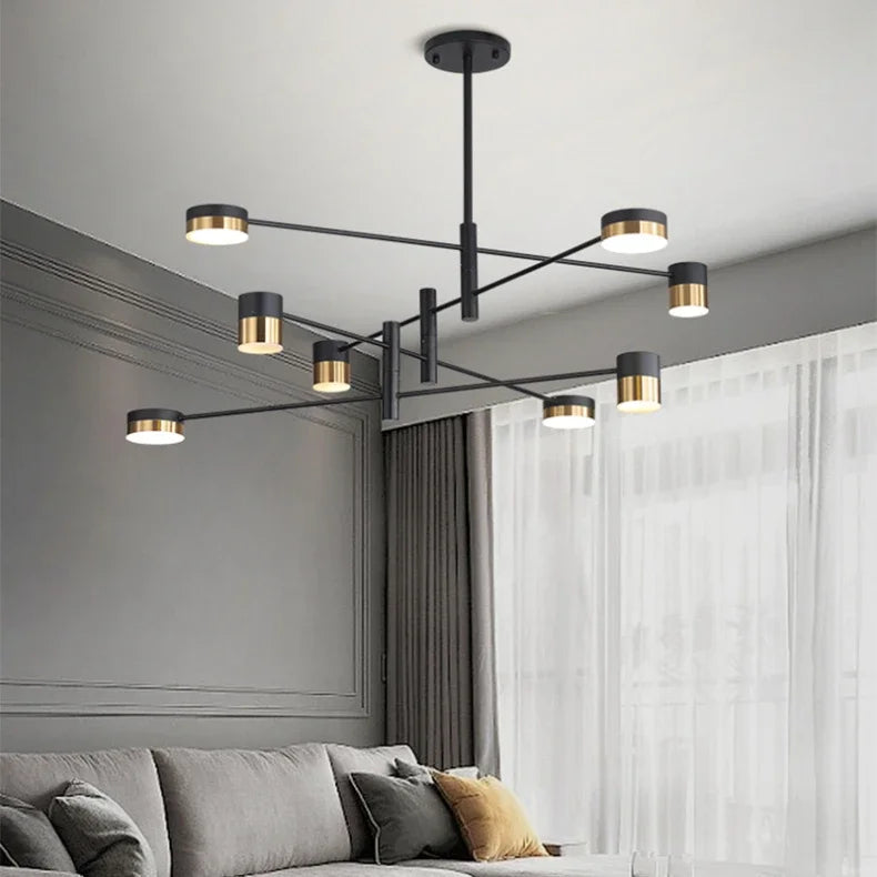 DecorBites™ Nordic Black Gold Pendant Light for Home Decor