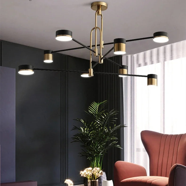 DecorBites™ Nordic Black Gold Pendant Light for Home Decor