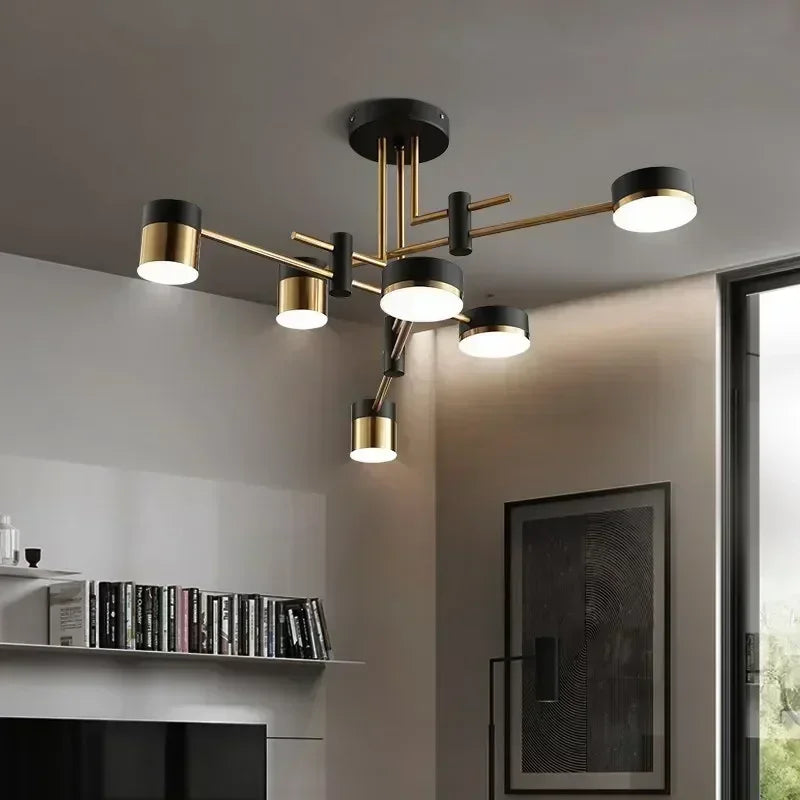 DecorBites™ Nordic Black Gold Pendant Light for Home Decor