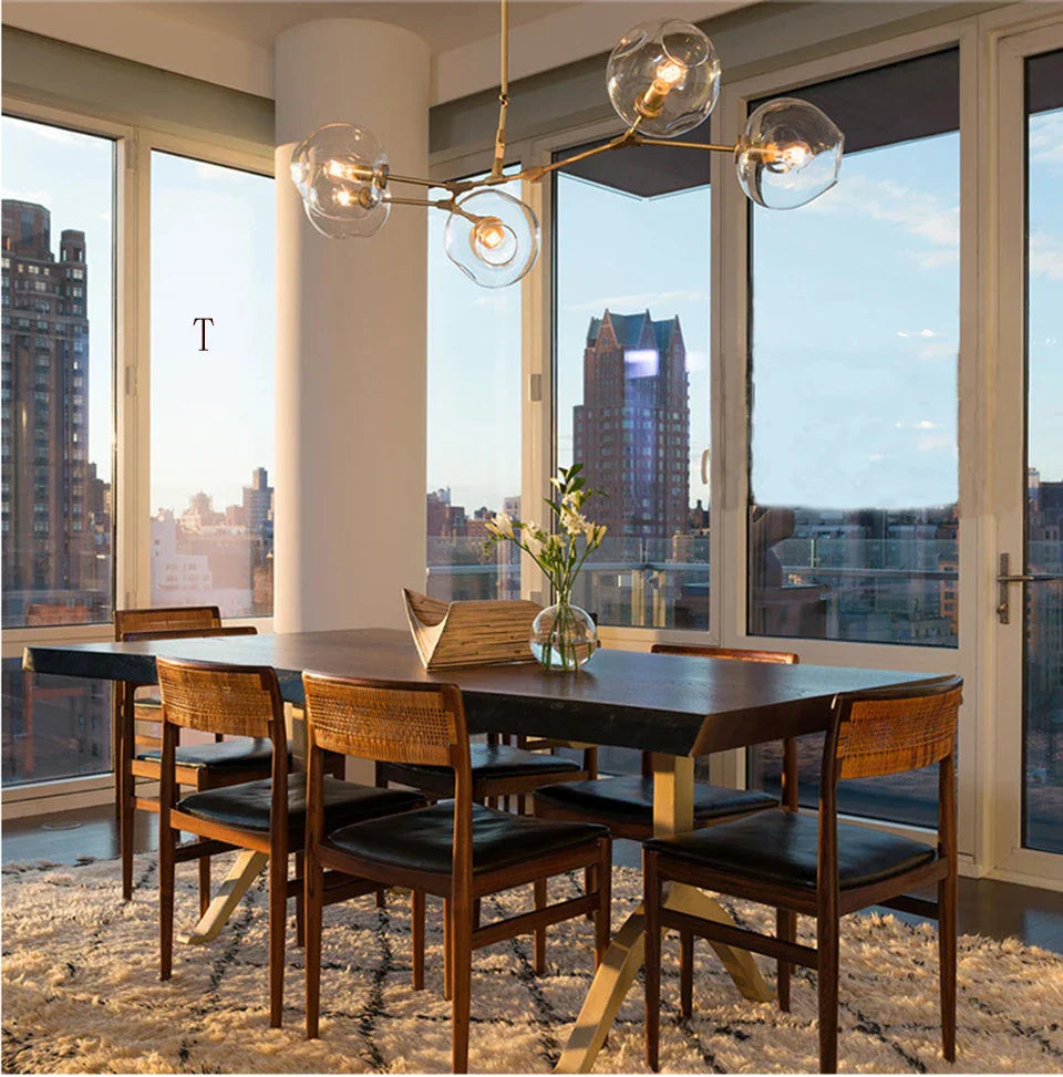 DecorBites™ Nordic Chandelier for Dining & Living Rooms