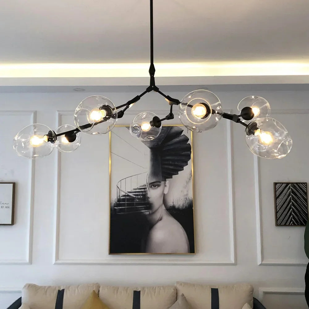 DecorBites™ Nordic Chandelier for Dining & Living Rooms