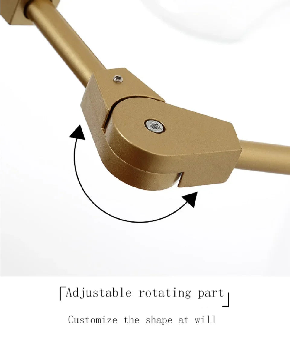 DecorBites™ Nordic Chandelier for Dining & Living Rooms