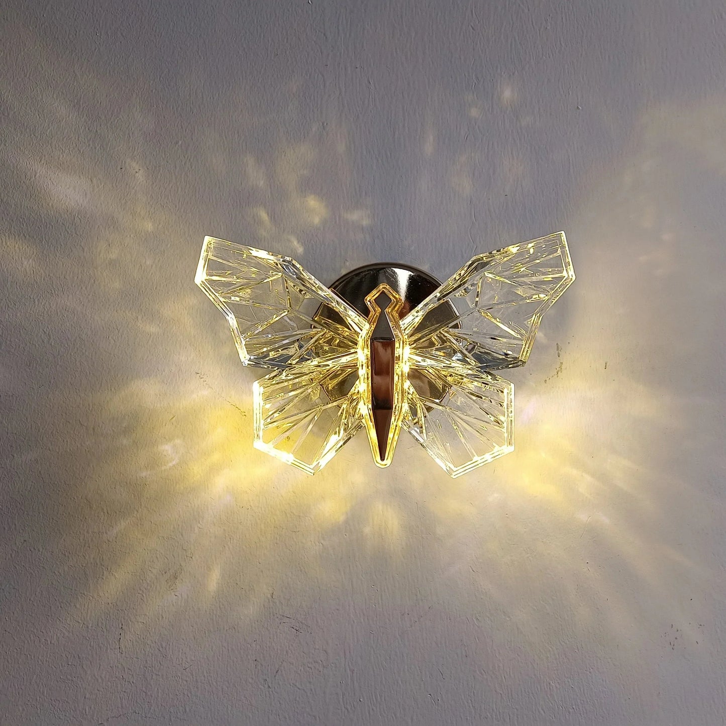 DecorBites™ Nordic Creative Luxury Butterfly wall lamp for Bedroom Living Room Lighting