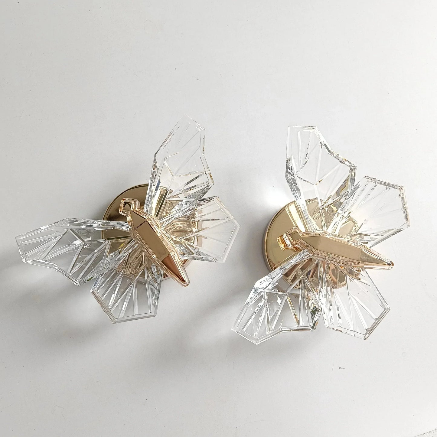 DecorBites™ Nordic Creative Luxury Butterfly wall lamp for Bedroom Living Room Lighting