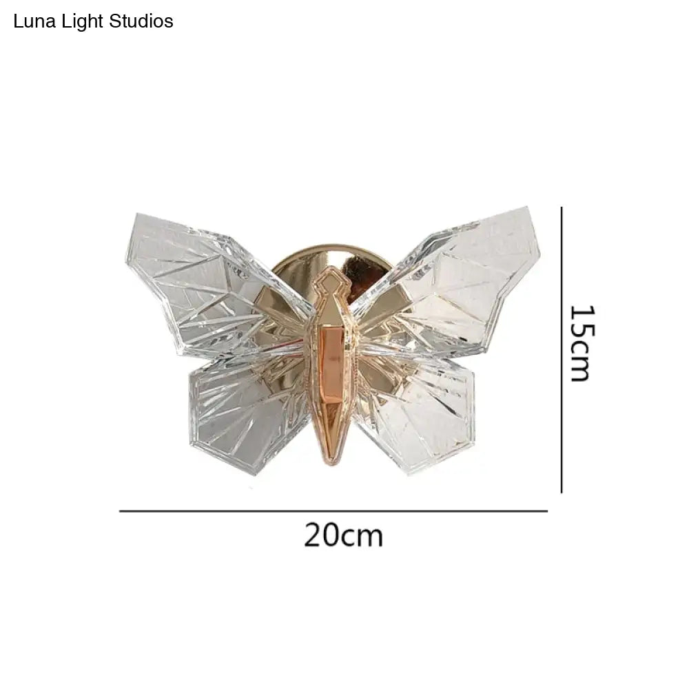 DecorBites™ Nordic Creative Luxury Butterfly wall lamp for Bedroom Living Room Lighting