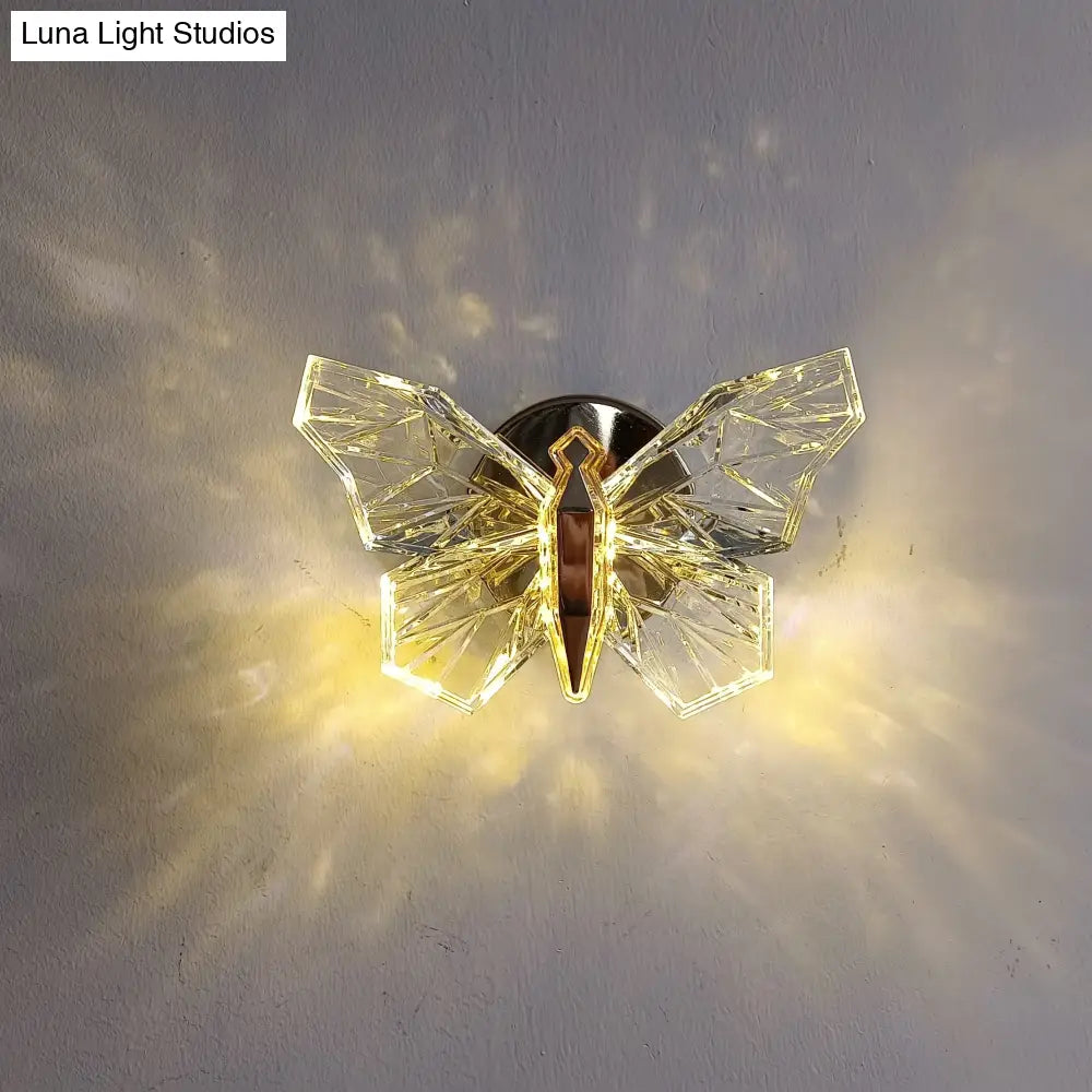 DecorBites™ Nordic Creative Luxury Butterfly wall lamp for Bedroom Living Room Lighting