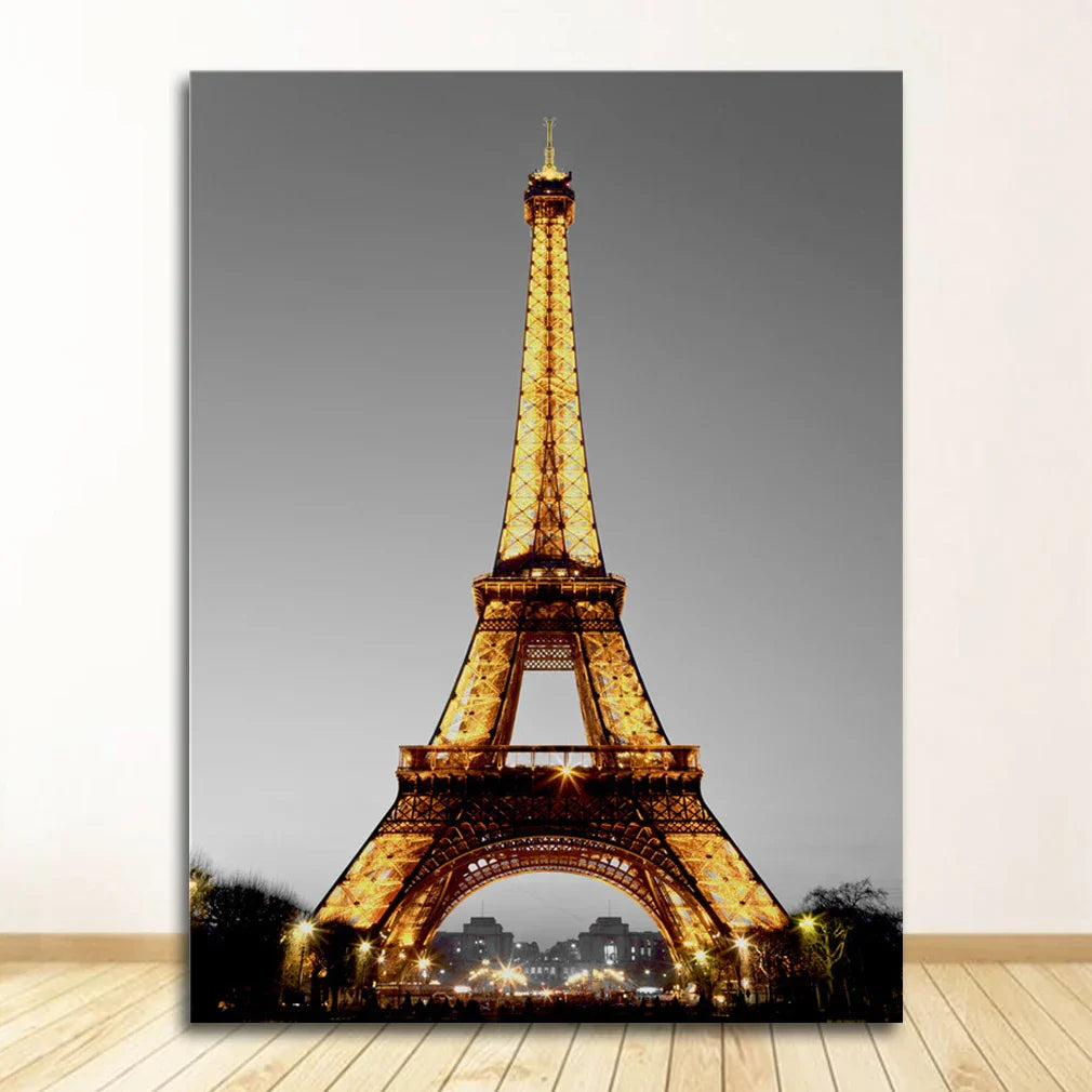 DecorBites™ Nordic Landscape Canvas Print Set - Yellow Scenery