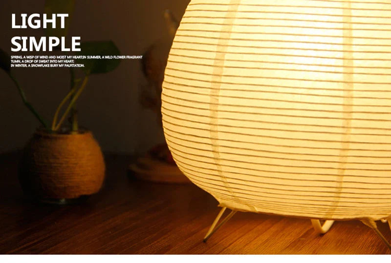 DecorBites™ Nordic LED Table Lamp Interior Lighting Wabi Sabi Style Table Light Bedside Bedroom Living Study Home Decoration Desk Lamps