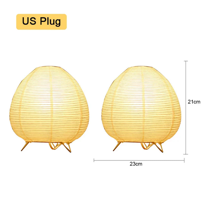 DecorBites™ Nordic LED Table Lamp Interior Lighting Wabi Sabi Style Table Light Bedside Bedroom Living Study Home Decoration Desk Lamps