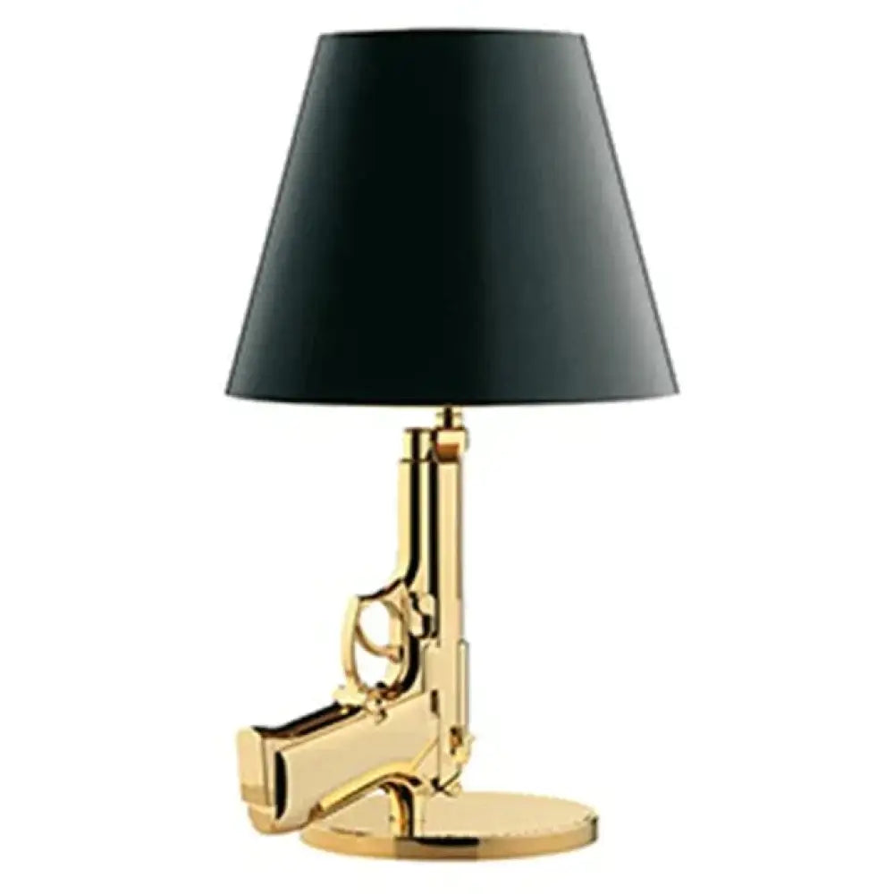 DecorBites™ Nordic Modern AK47 Gun_Lounge Silvery Gold Lustre Bedroom Lamp LED Floor Lamps Kids Children Room Fixtures Home Loft Decor