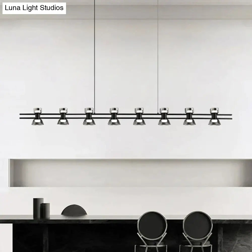 DecorBites™ Nordic modern minimalist light luxury bar LED strip lamp kitchen island table Light fixture