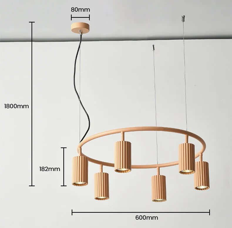 DecorBites™ Nordic Rotatable Chandelier for Dining & Kitchen