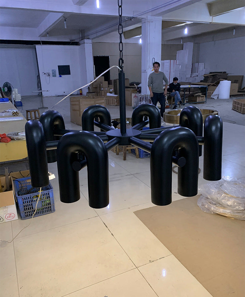 DecorBites™ Nordic U Shape LED Ceiling Chandelier
