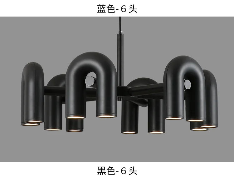 DecorBites™ Nordic U Shape LED Ceiling Chandelier