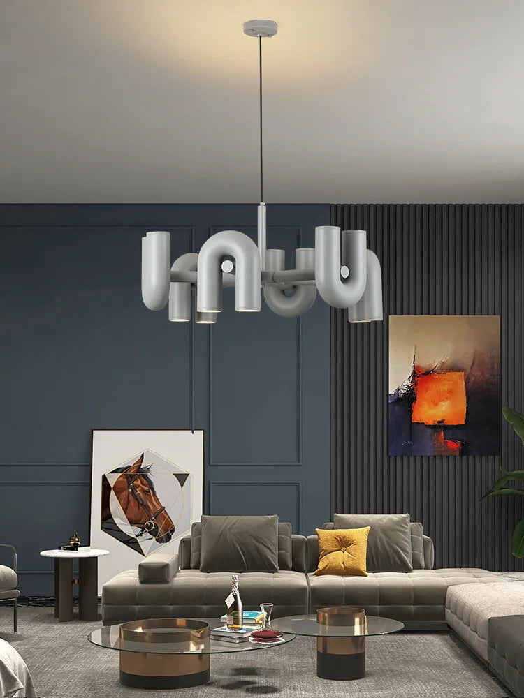 DecorBites™ Nordic U Shape LED Ceiling Chandelier