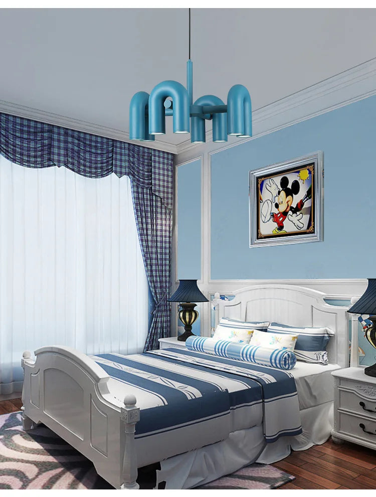DecorBites™ Nordic U Shape LED Ceiling Chandelier