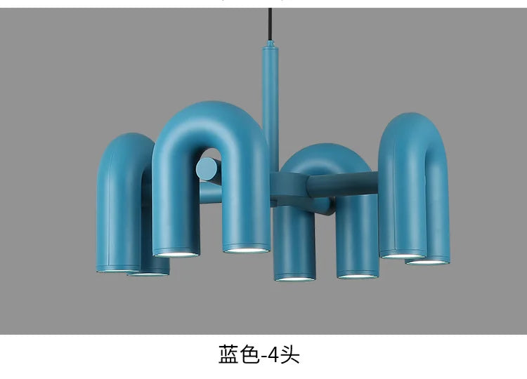 DecorBites™ Nordic U Shape LED Ceiling Chandelier